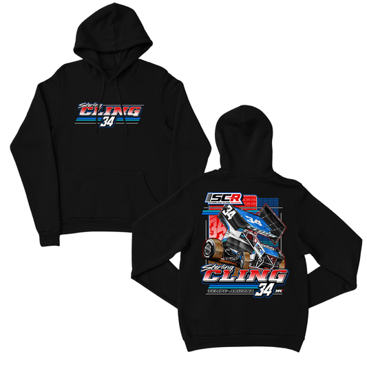 SCR | Black 2026 Wing Hoodie